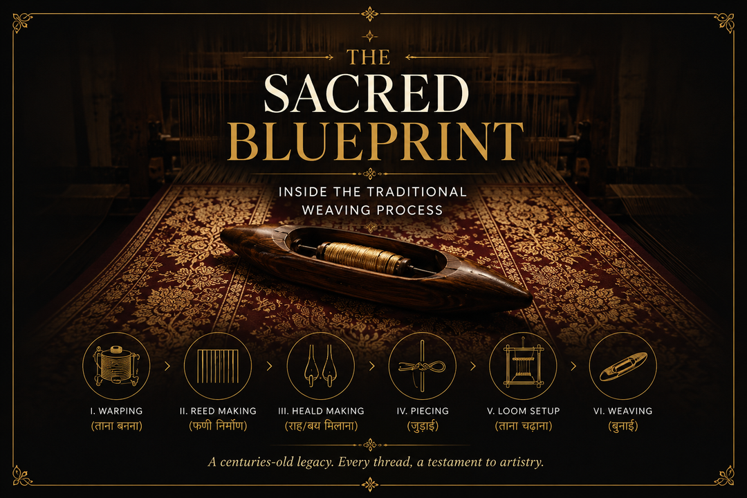 The Sacred Blueprint: Inside the Weaving Process