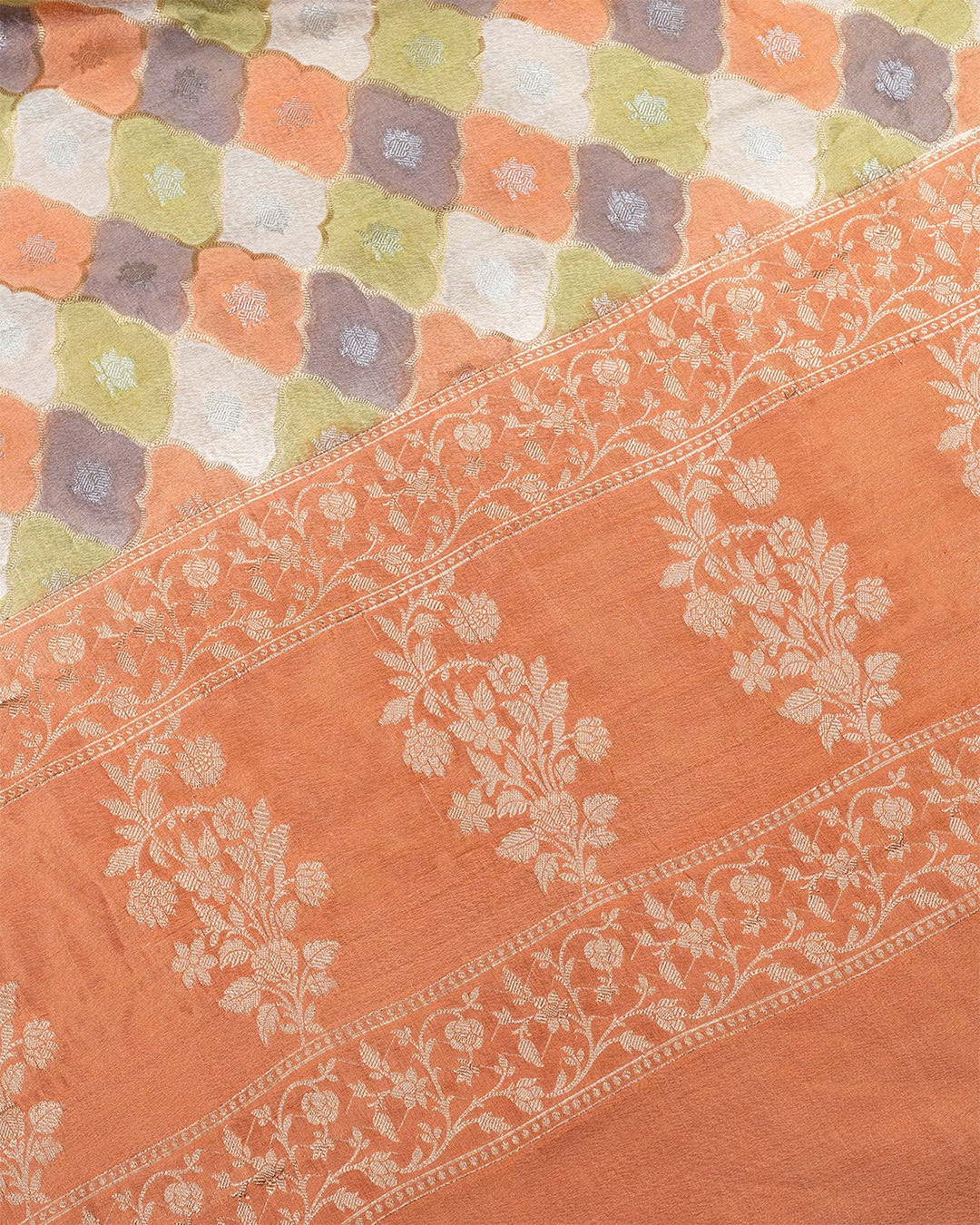 Limited Edition — Pure Banarasi Silk + Tissue Saree with Authentic Zari Rangkat Work