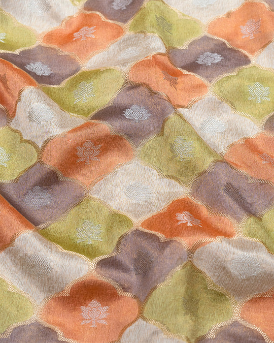 Limited Edition — Pure Banarasi Silk + Tissue Saree with Authentic Zari Rangkat Work