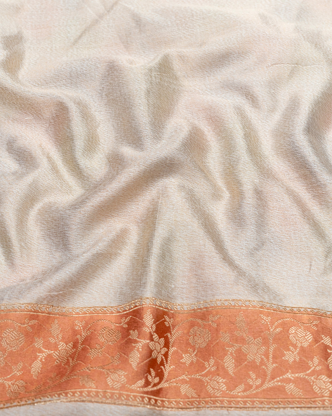 Limited Edition — Pure Banarasi Silk + Tissue Saree with Authentic Zari Rangkat Work