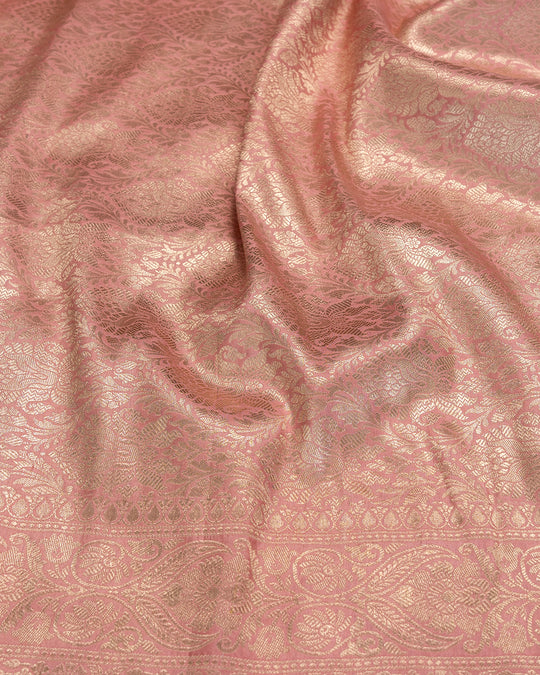 Customisable Pink Pure Katan Silk Blouse
