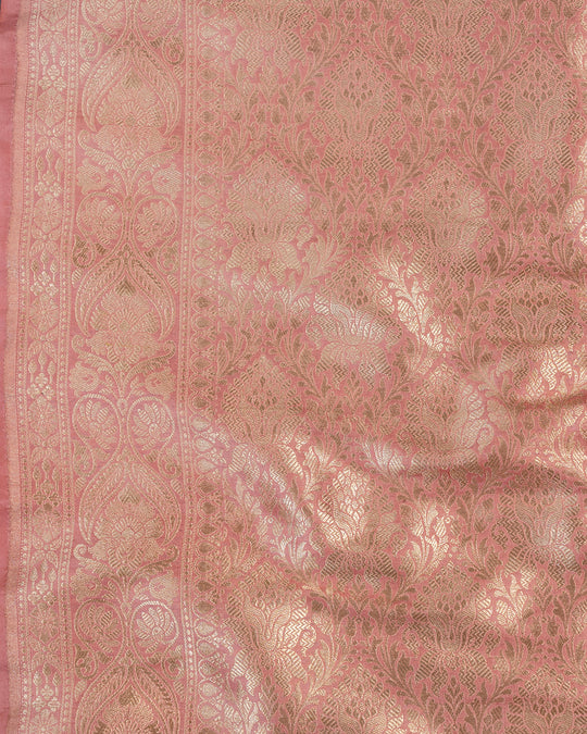 Customisable Pink Pure Katan Silk Blouse