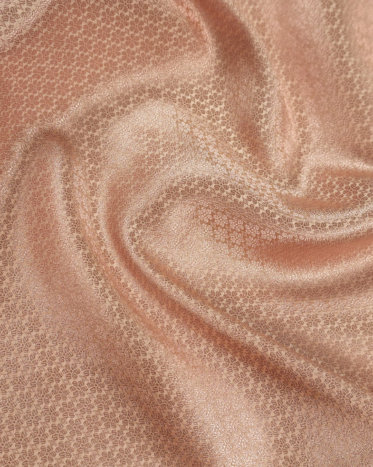 Cream Pure Banarasi Saree with Minimal Butidar Zari Weaving