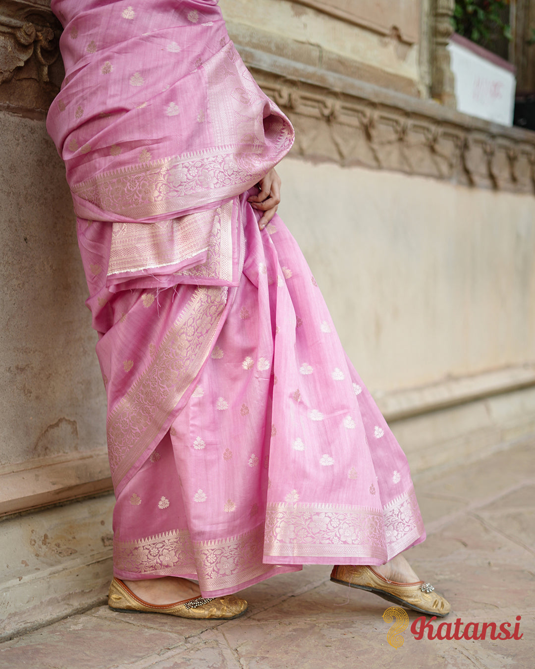 Luminous Pink Prestige Magnificent Sovereign Grace Grandeur Pure Sooti Cotton Saree