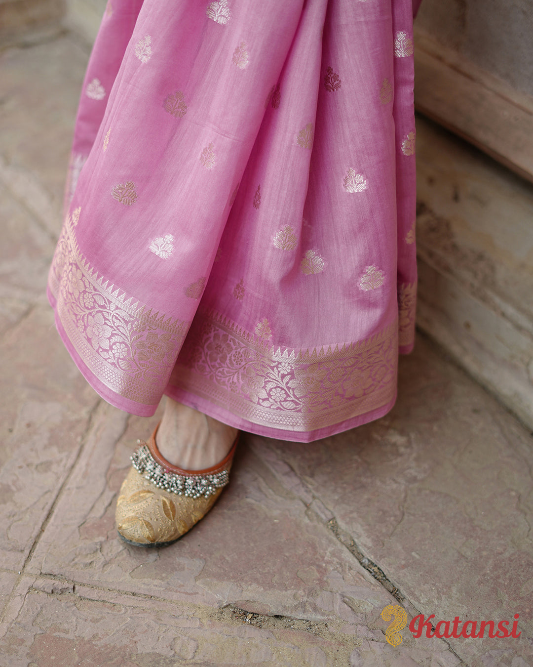 Luminous Pink Prestige Magnificent Sovereign Grace Grandeur Pure Sooti Cotton Saree