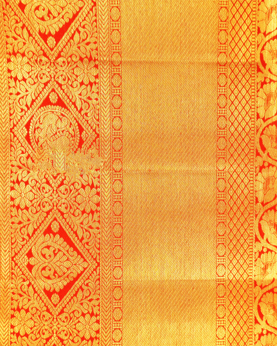 Mint Pure Kanjivaram Saree with Delicate Butidar Weaves